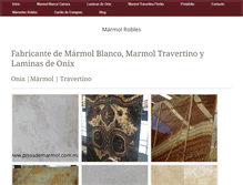 Tablet Screenshot of pisosdemarmol.com.mx